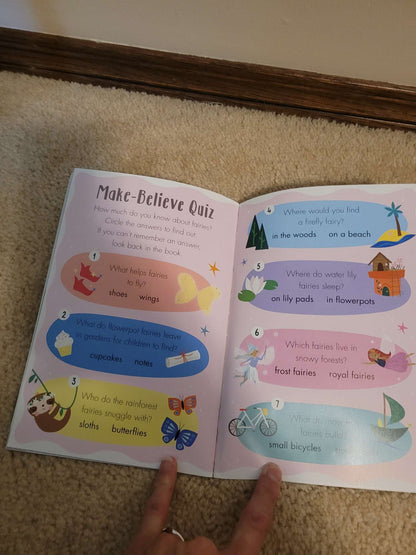A fariy book with a princess book