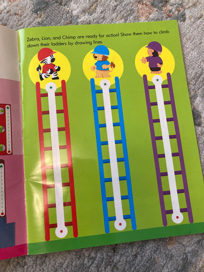 Get Ready To Print - Wipe Off workbook and wipe off Crayon Set