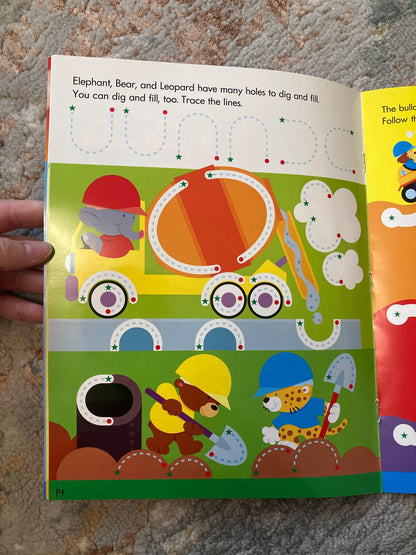 Get Ready To Print - Wipe Off workbook and wipe off Crayon Set