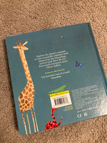 Here We Are - Book of Animals - brand new Board Book