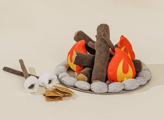 Coco Village - plush play Campfire Set - Brand New in Box - Retails $80