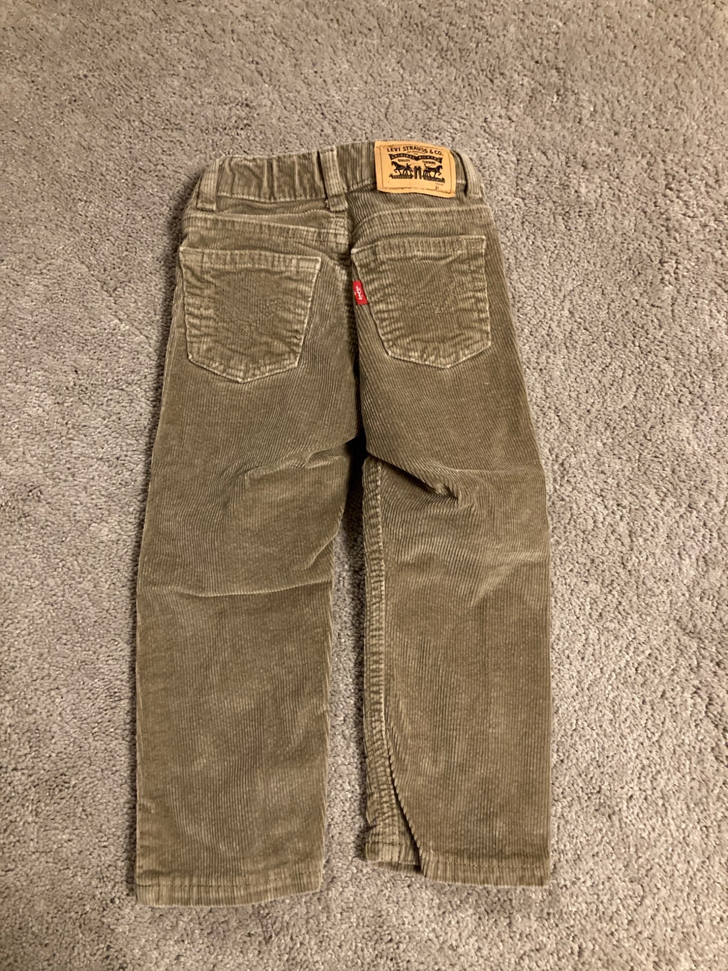 Levi Slim 511 corduroy pants - 2T , Kids 2T