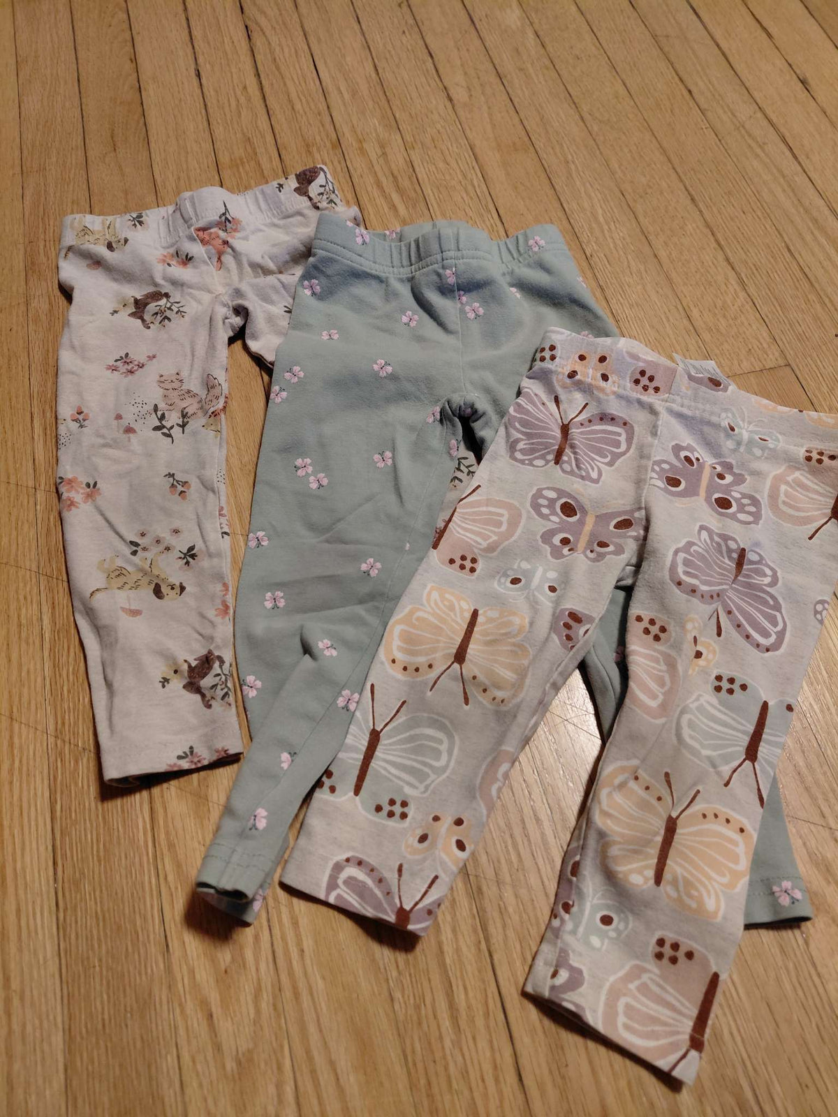 3 Leggings bundle, Kids 2T