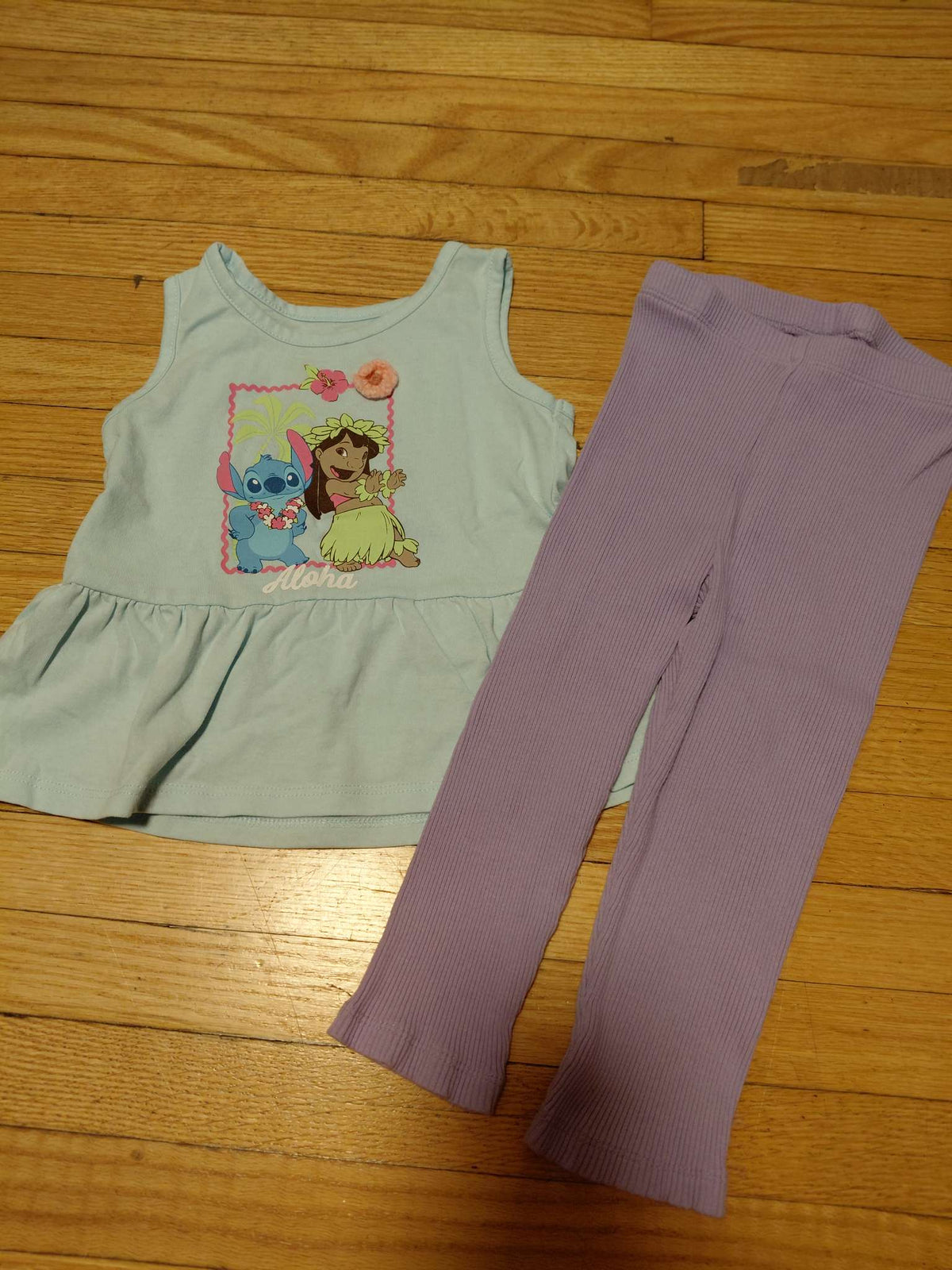 Sticht shirt and legging, Kids 2T