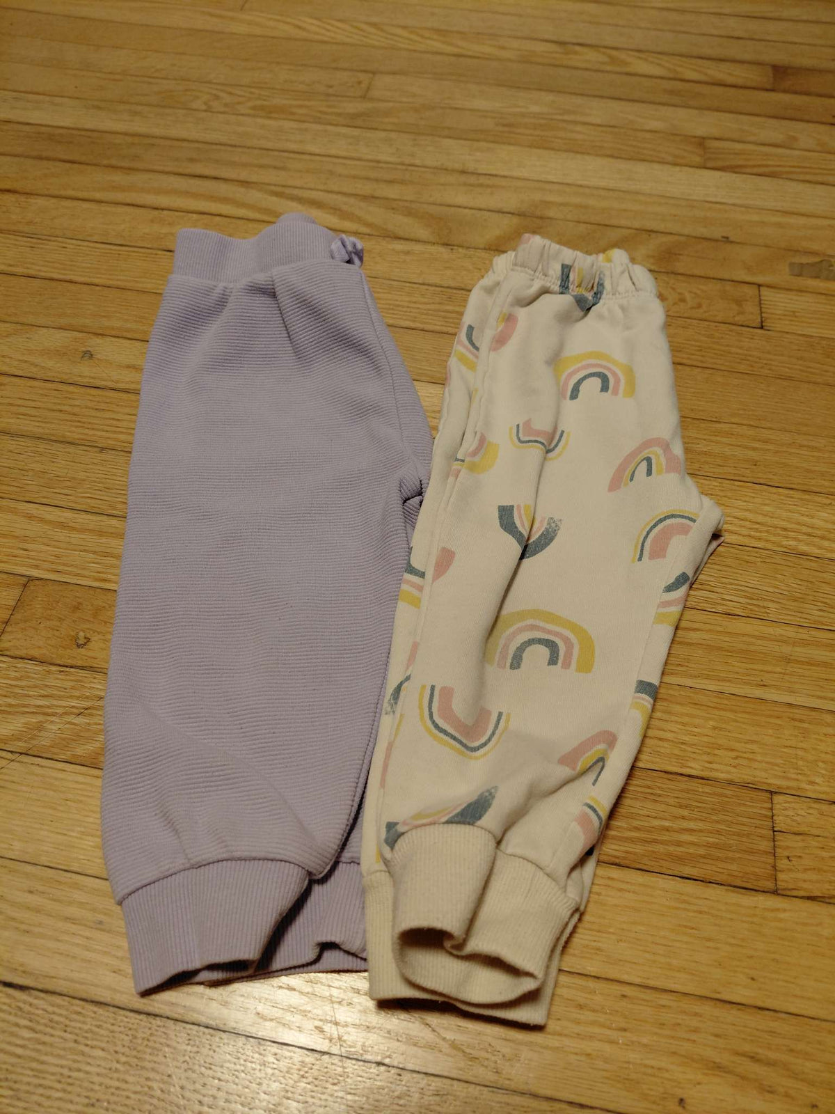 Rainbow and purple pants bundle, Kids 24 Month (18-24M)