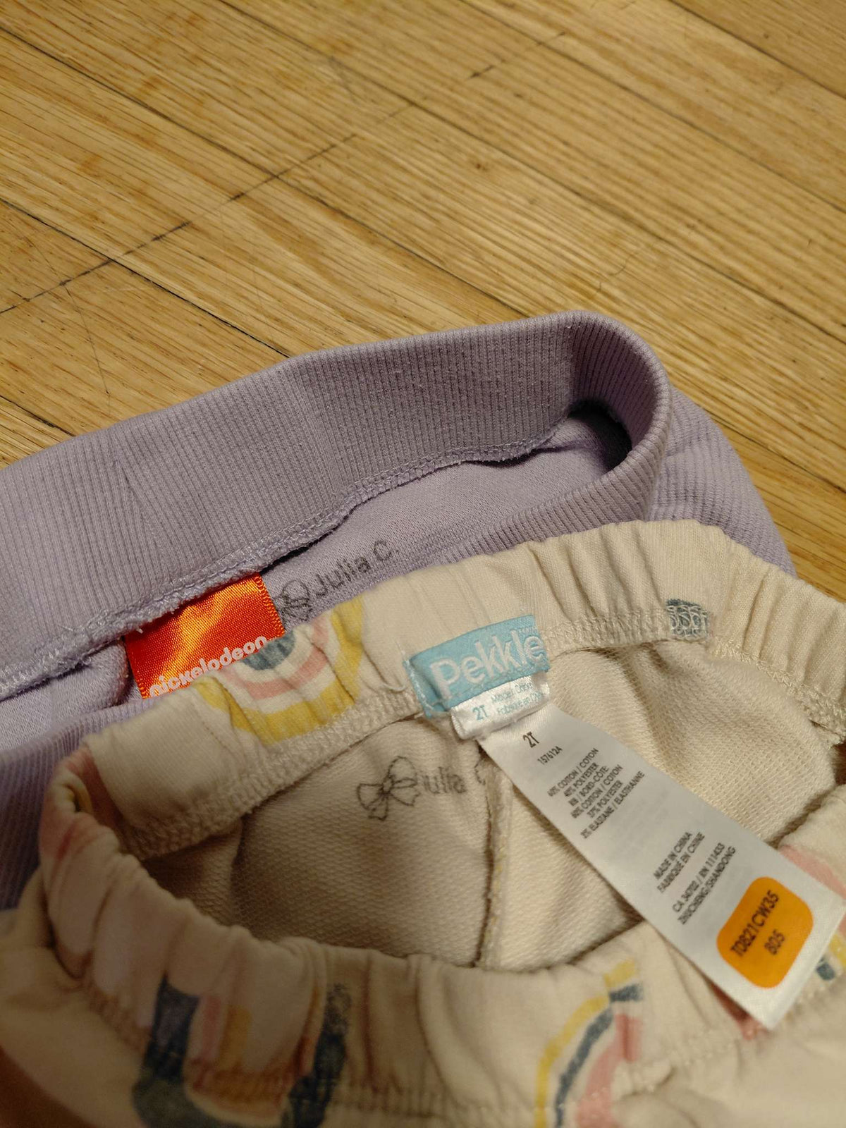 Rainbow and purple pants bundle, Kids 24 Month (18-24M)