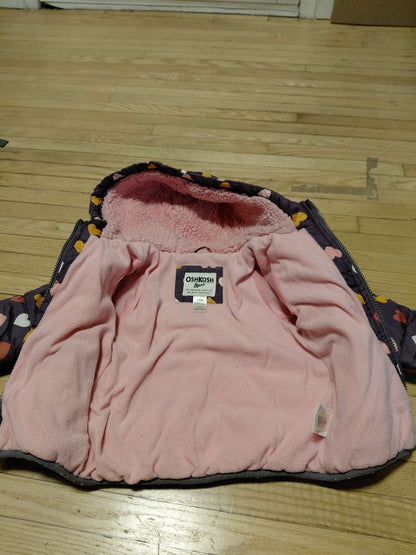 Hearts winter jacket, Kids 24 Month (18-24M)