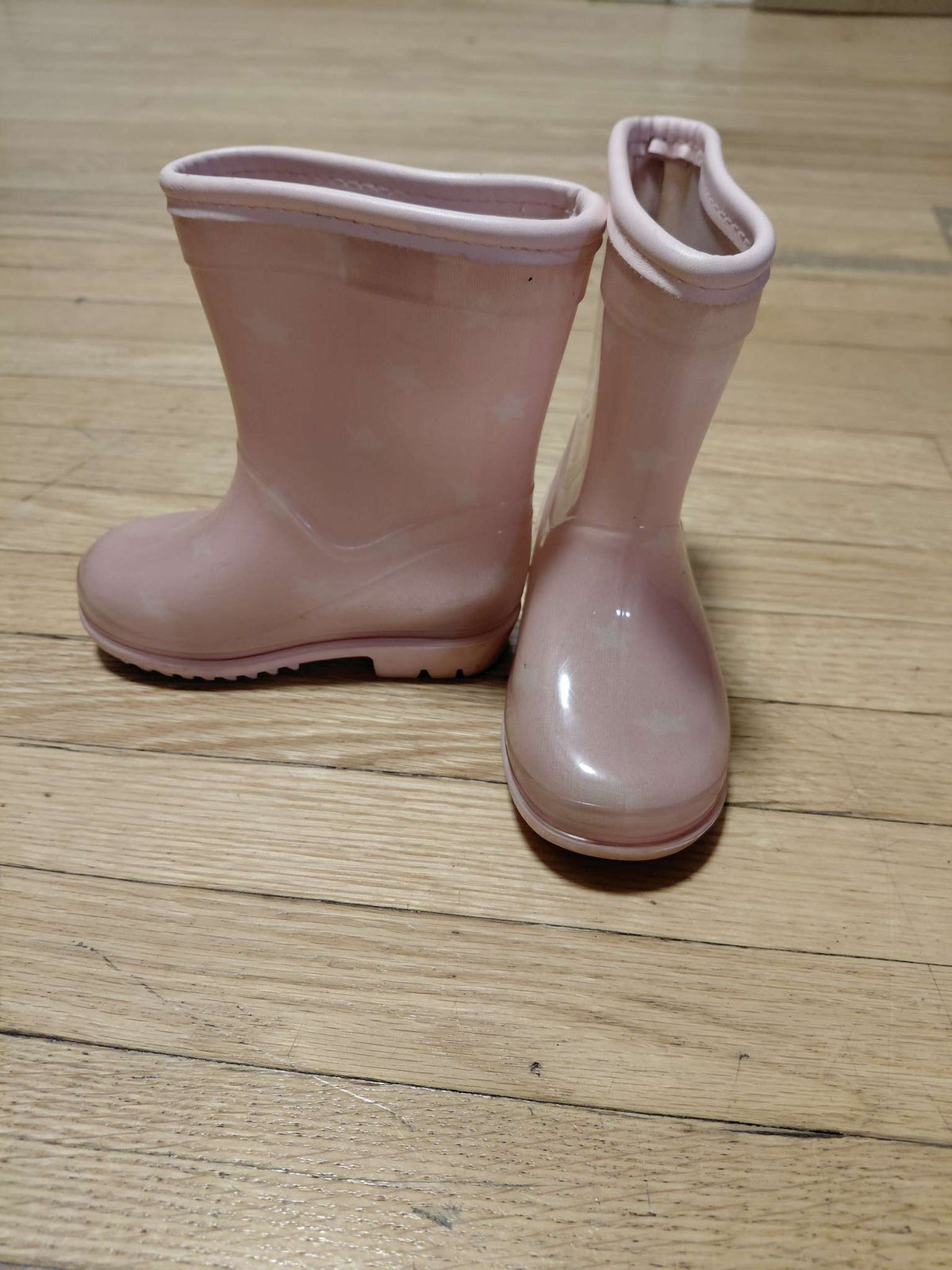 Pink rain boots, Shoes 5 (Walkers:12-24 mth)