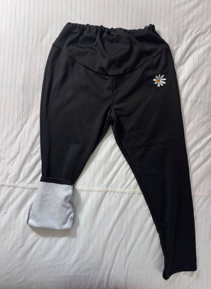 Maternity Leggings Fleece XL/XXL, Maternity XL (16-18)