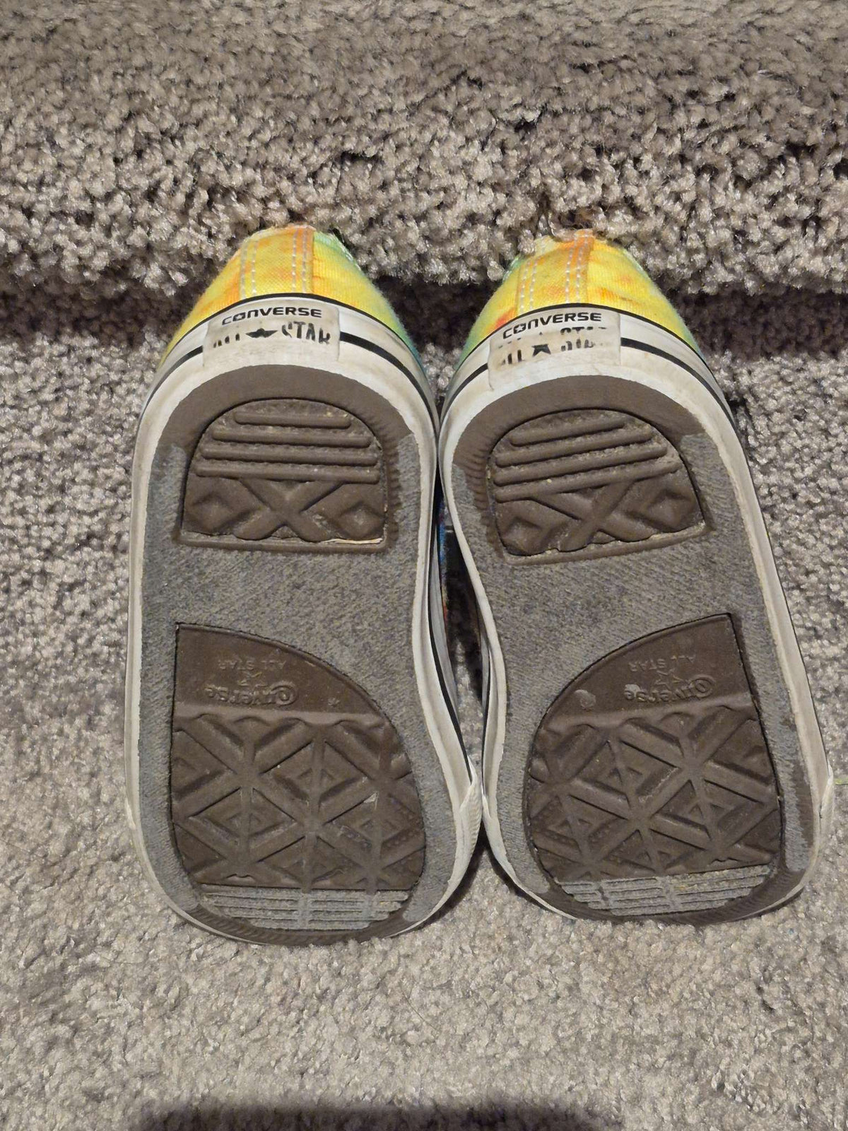Converse Chuck Taylor Tie-Dye Low Top Sneakers - Size 7T, Shoes 7 (Walkers:12-24 mth)