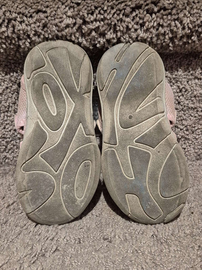Pink Glitter Closed-Toe Sandals - Size 7T, Shoes 7 (Walkers:12-24 mth)