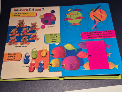 Lift and Learn Numbers Interactive Puzzle & Wipe-Off Book