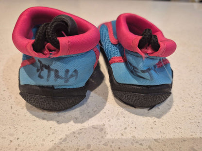 Kauai Blue & Pink Toddler Water Shoes - Size 8T, Shoes 8 (Toddler:2-4yr)
