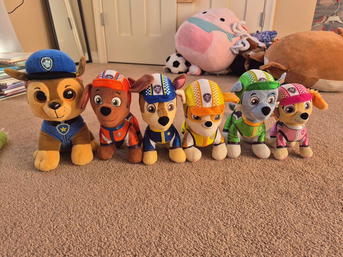 PAW Patrol Plush Stuffies Bundle - Complete Pup Squad Set