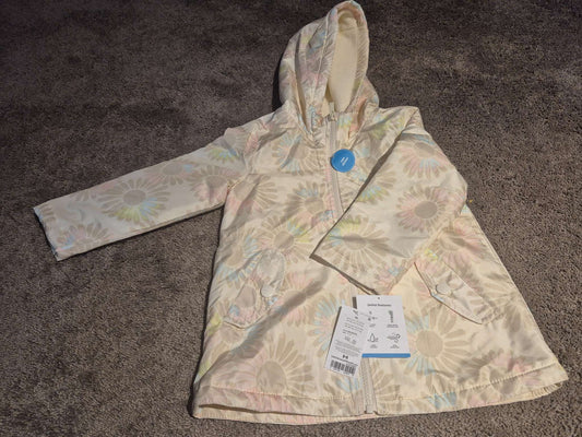 Carter's Girls Floral Rain Jacket - Brand New with Tags (Size 3T), Kids 3T