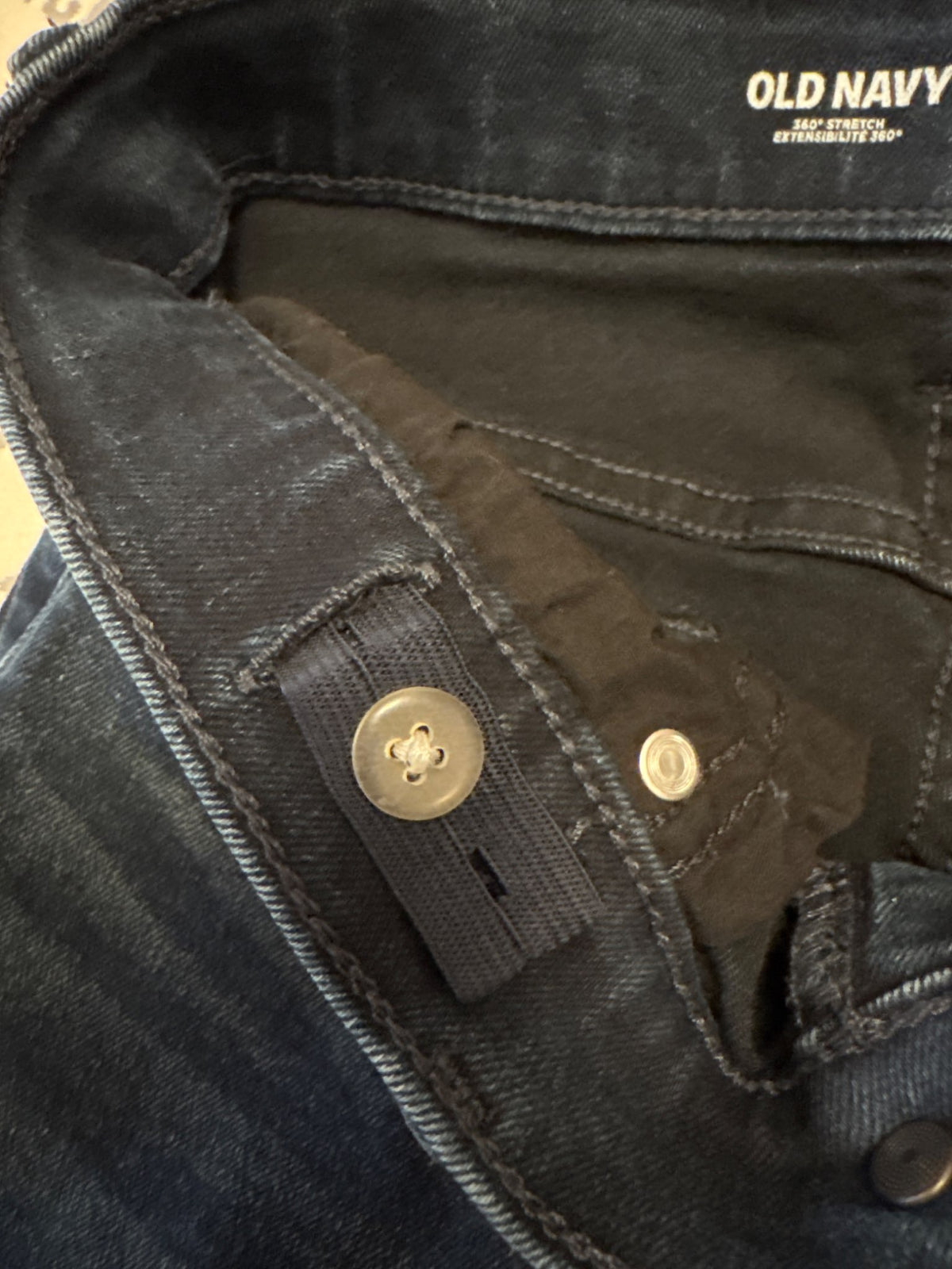 Girls dark blue jeans, Kids 12