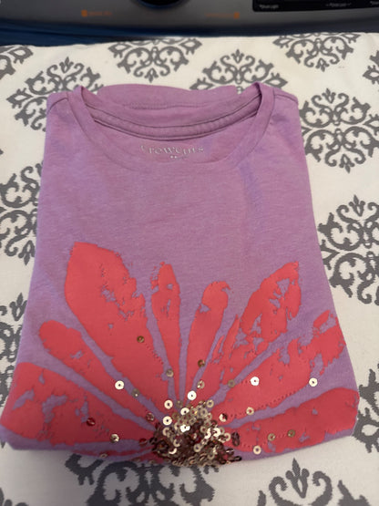 Girls sparkly t-shirt , Kids 10
