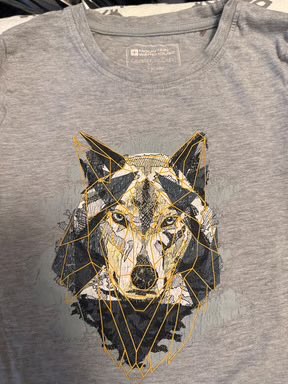 Wolf long sleeve shirt, Kids 10