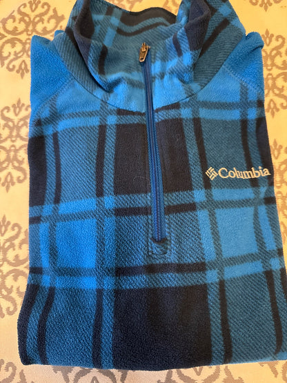 Fleece - blue pattern, Kids 10