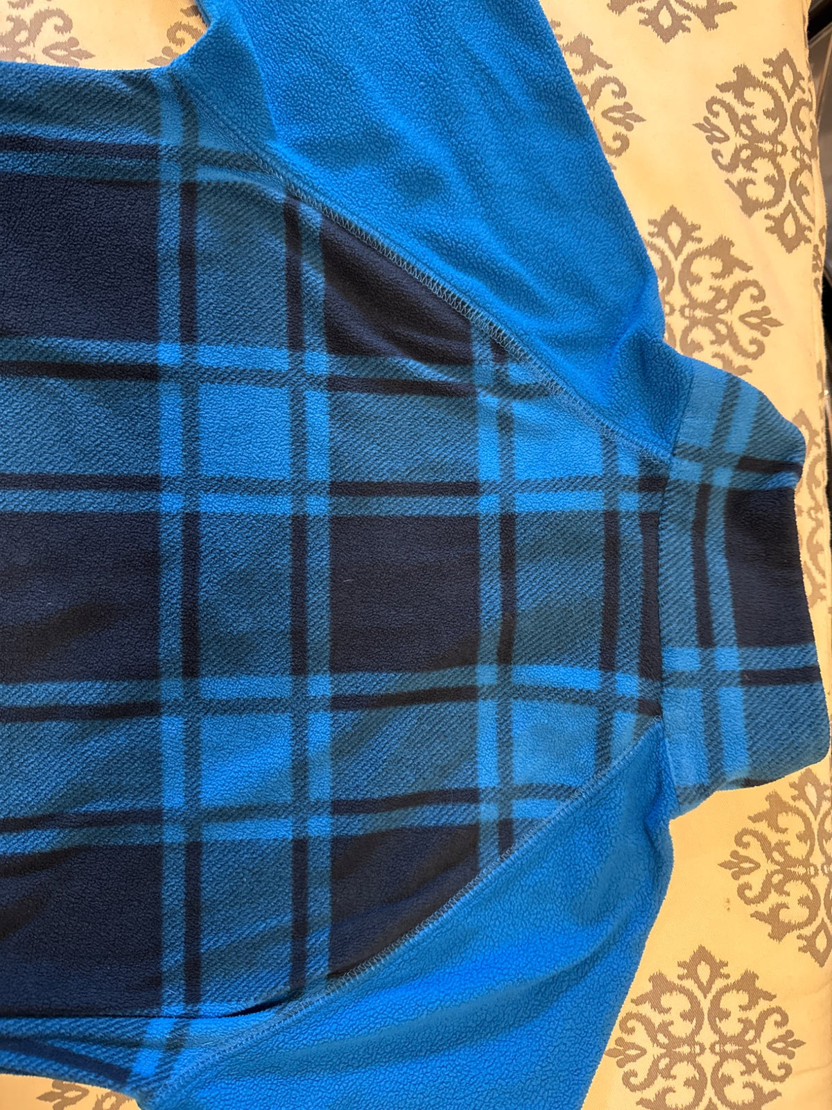Fleece - blue pattern, Kids 10