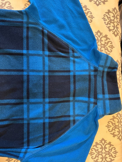 Fleece - blue pattern, Kids 10