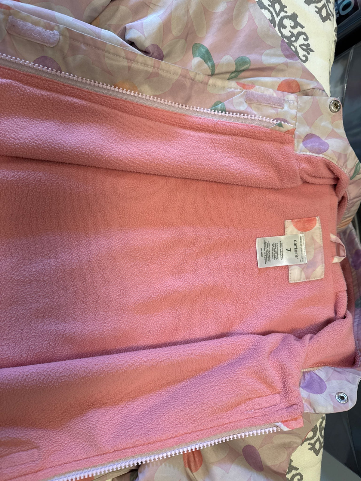Girls water resistant & fleece coat, Kids 7