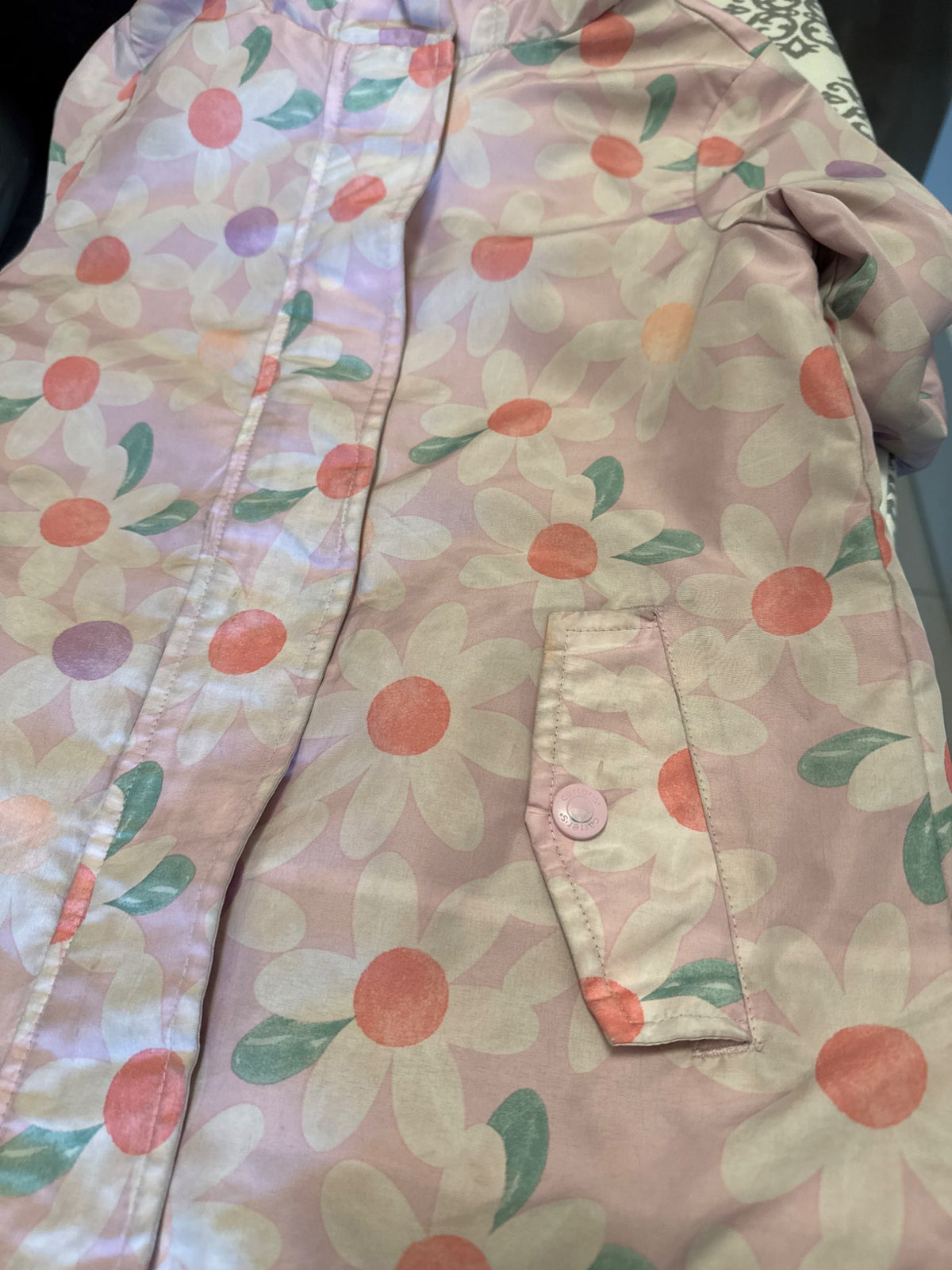 Girls water resistant & fleece coat, Kids 7