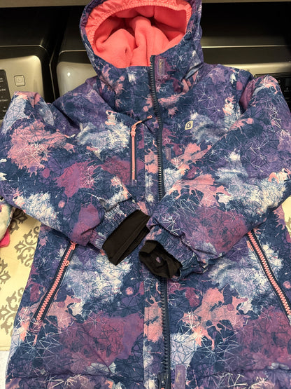 Girls Gusti Snowsuit , Kids 10