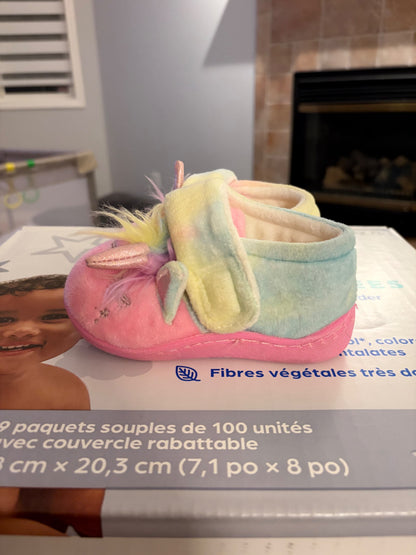 Girls Unicorn Slippers , Shoes 6 (Walkers:12-24 mth)