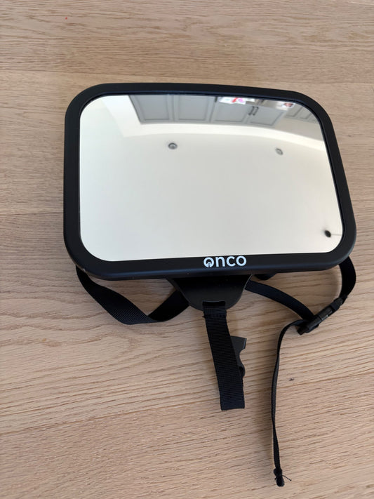 Baby mirror for rear facing carseats