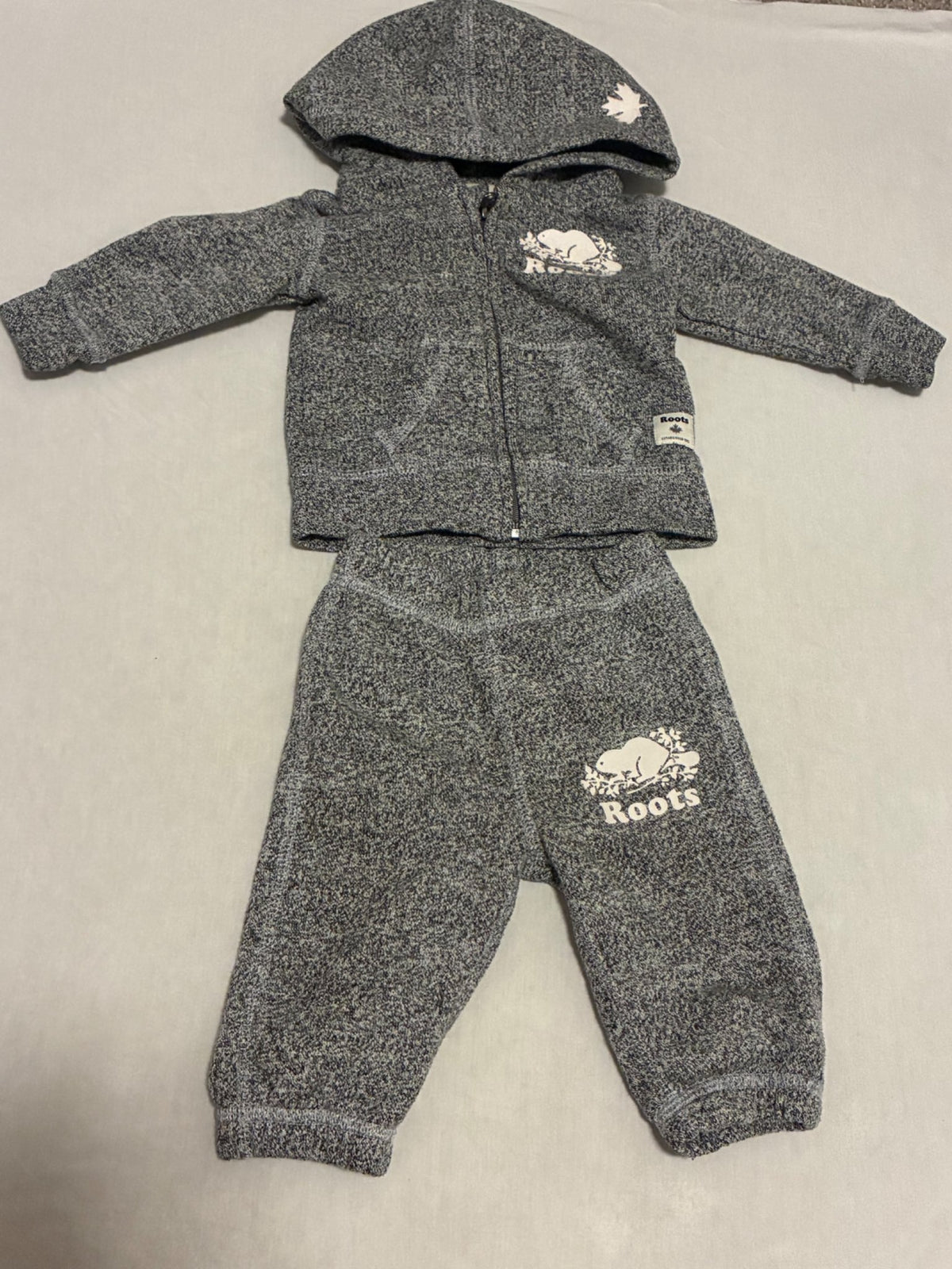 Roots Baby Sweatsuit, 0-3 months , Kids 3 Month (0-3M)