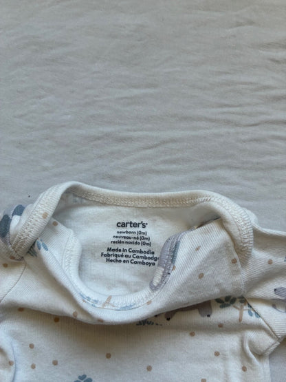 Carters NB Elephant Outfit, Kids Newborn