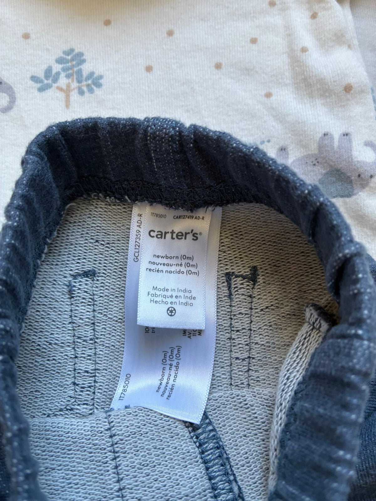 Carters NB Elephant Outfit, Kids Newborn