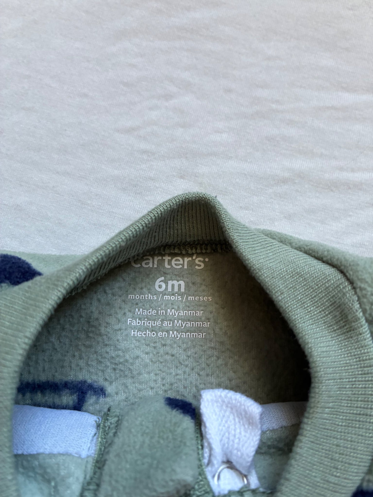 “Brother” Fleece Onesie and Sweater, 6month , Kids 6 Month (3-6M)