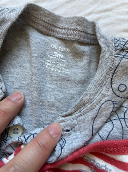 Bundle of 3 onesies, size 3 month , Kids 3 Month (0-3M)
