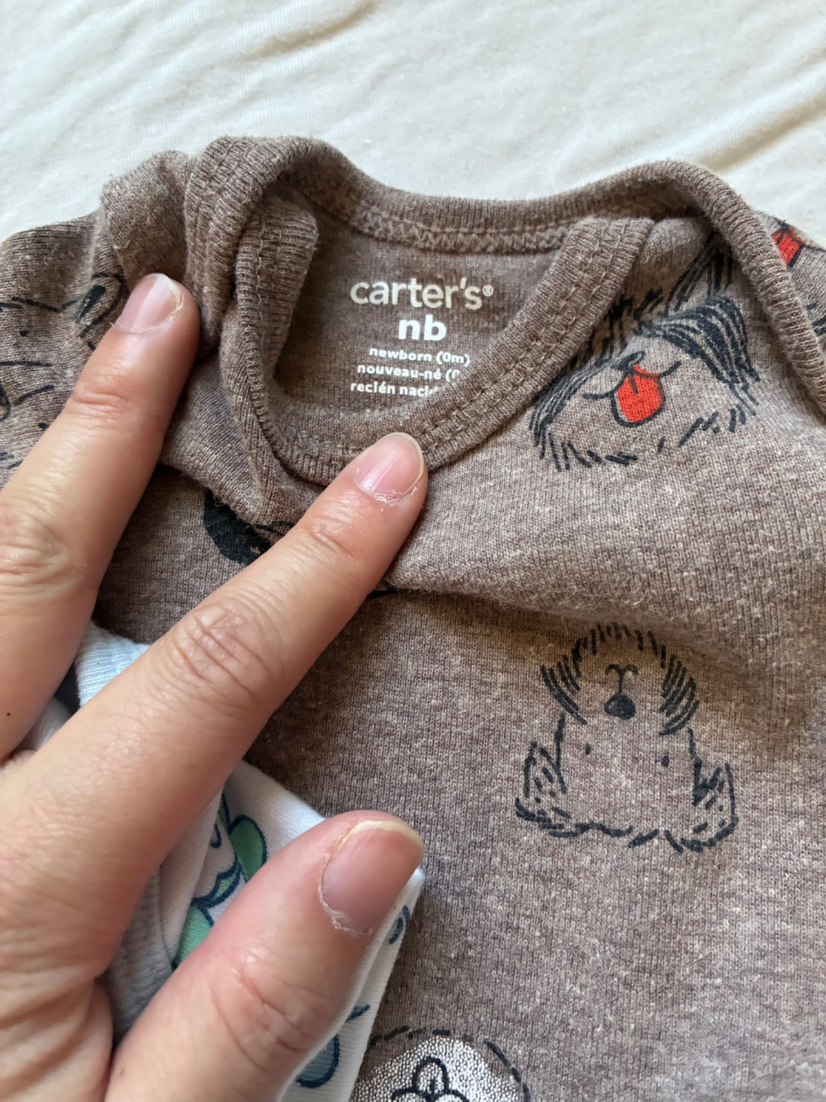 Bundle of 3 Newborn short sleeved onesies , Kids Newborn
