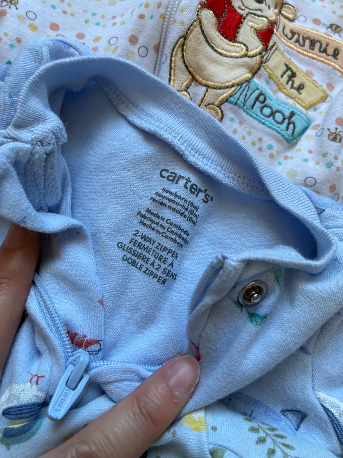 Bundle of 4 Newborn footed sleepers , Kids Newborn