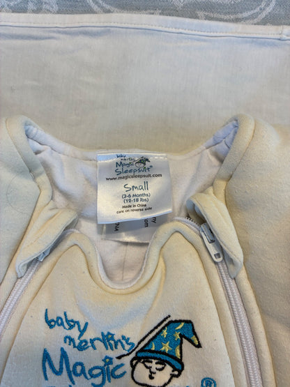 Baby Merlin’s Magic Sleepsuit, size 3-6 month, , 0-6 Months (Small)