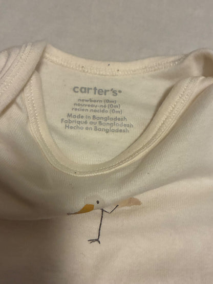 NB Stork Outfit, long sleeve , Kids Newborn