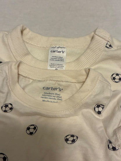 Soccer Print Bodysuit + Sweater , Kids Newborn