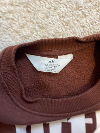 H&M little brother sweater size 4-6, Kids 5/5T