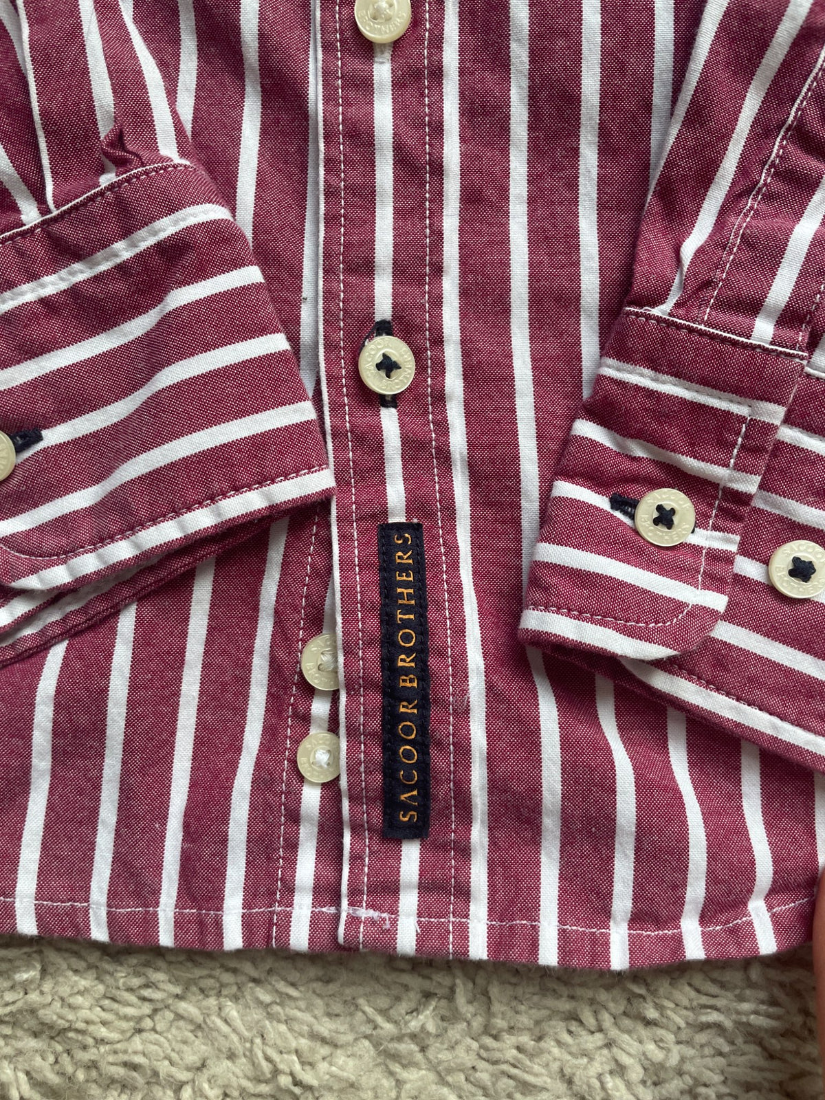 Size 10 boys Sacoor Brothers dress shirt , Kids 10