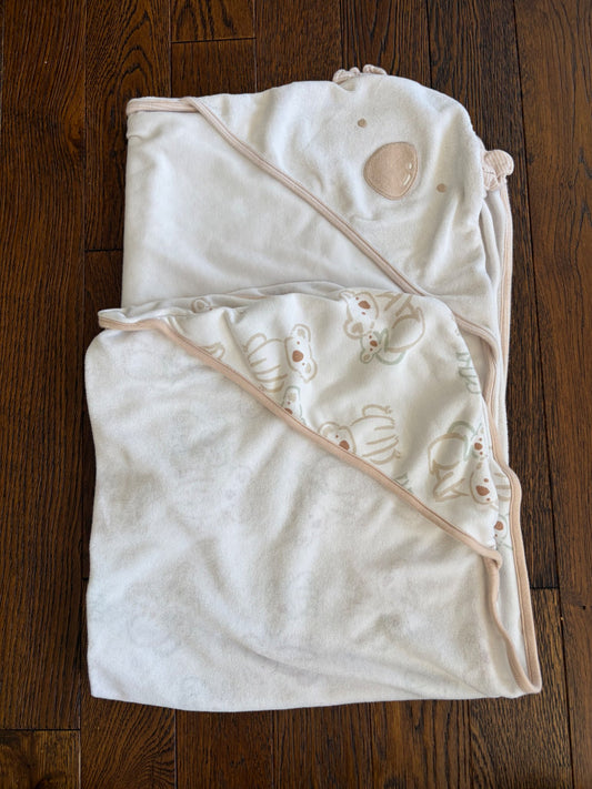 Hooded baby towels