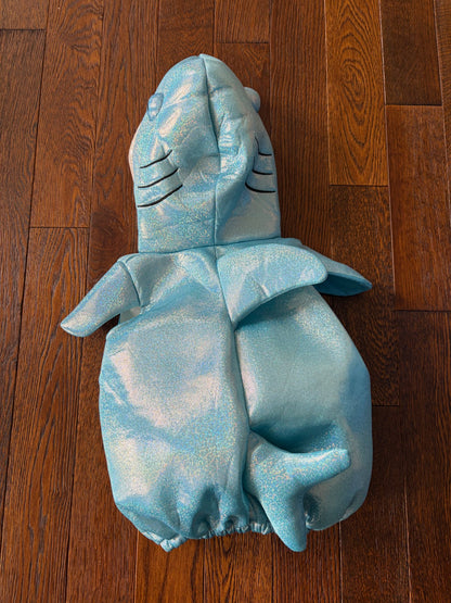 12M shiny shark costume , Kids 12 Month (9-12M)
