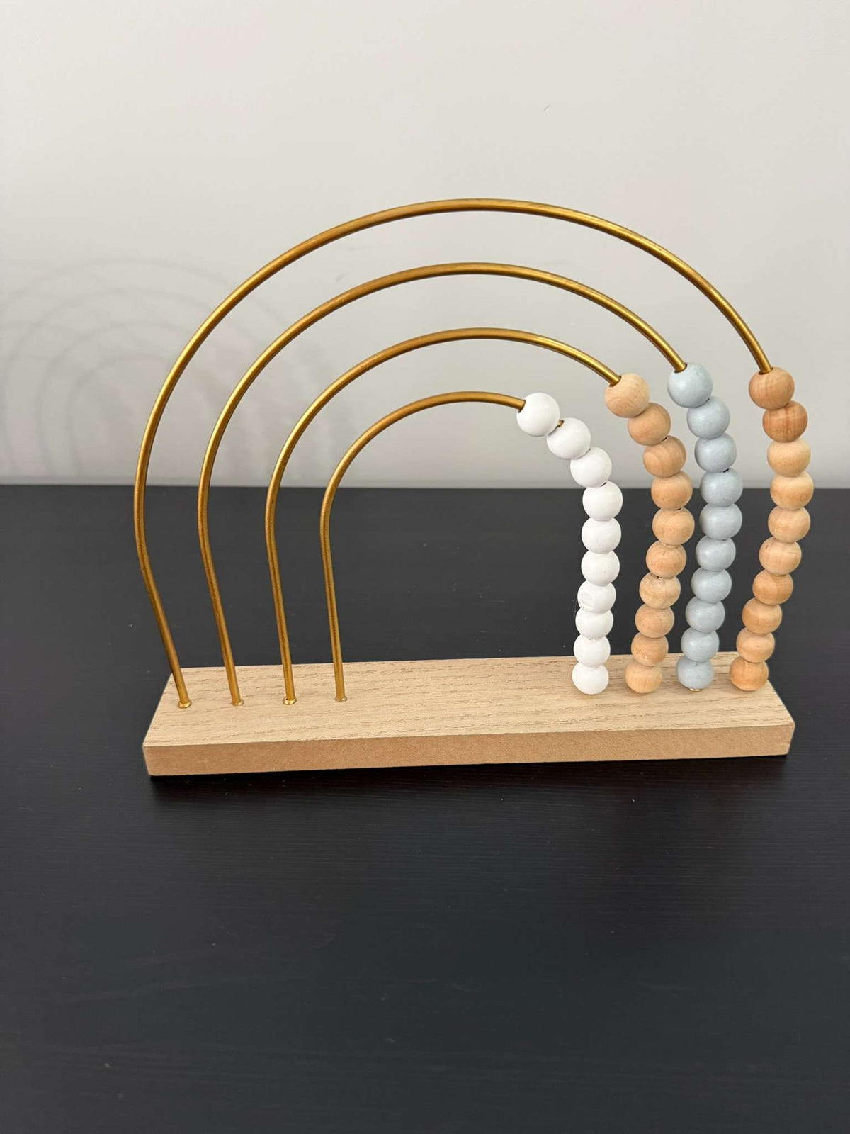 Wooden Rainbow Abacus and Rainbow (206)