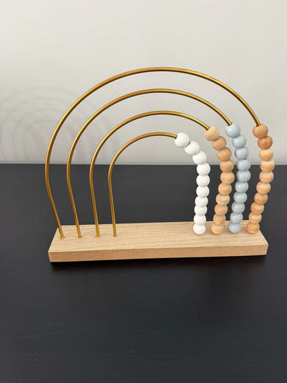 Wooden Rainbow Abacus and Rainbow (206)