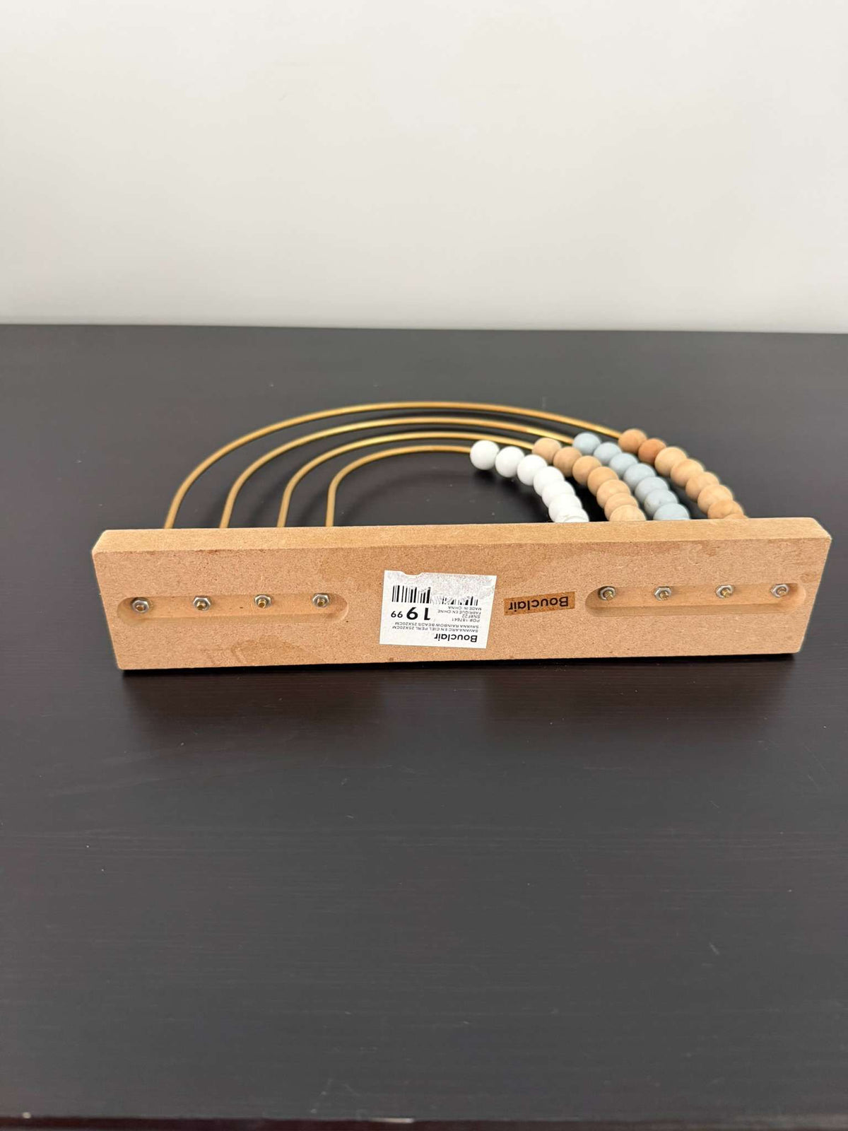 Wooden Rainbow Abacus and Rainbow (206)