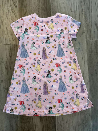 Disney Girls Princess Pink Nightgown Size 4 (98), Kids 4/4T