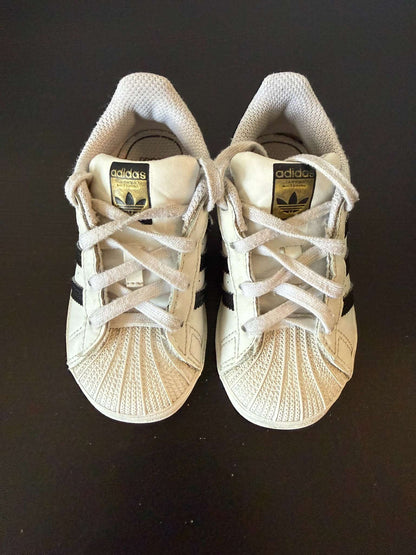 Adidas Superstar Toddler Shoes Size 7 (97), Shoes 7 (Walkers:12-24 mth)