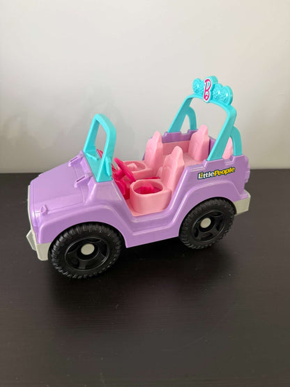Little People Barbie Pet Spa & Barbie Jeep Cruiser (221)